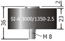 Диод высоковольтный 
SI-A3000/1350-2.5